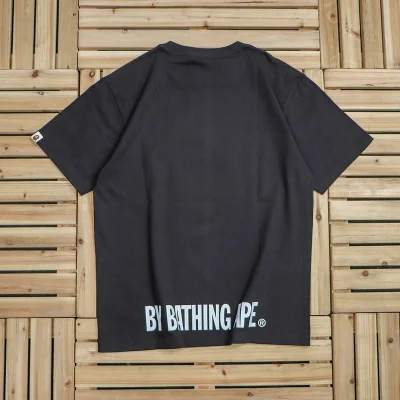 Футболка Bape Big Star Print Front "Black" фото № 2