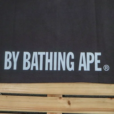 Футболка Bape Big Star Print Front "Black" фото № 7