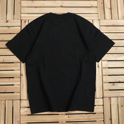 Футболка Bape Checkered Oval With Inscription Front "Black" фото № 2