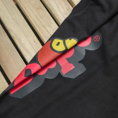 Футболка Bape Monkey Lies On Logo Inscription "Black" фото № 5 Футболка Bape Monkey Lies On Logo Inscription "Black" фото № 5