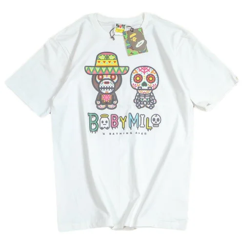 Футболка Bape Monkey In Hat "White"
