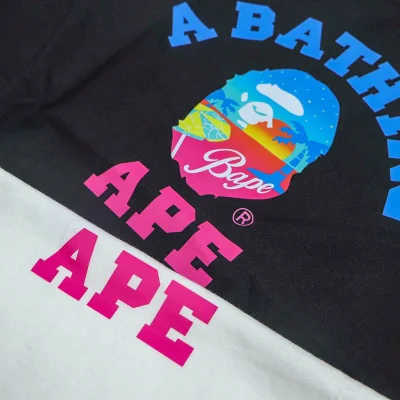 Футболка Bape Beach Print Front "Black" фото № 6 Футболка Bape Beach Print Front "Black" фото № 6