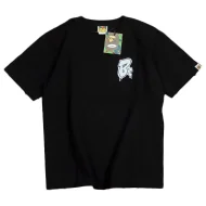 Футболка Bape Small Letter With Star "Black"