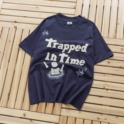 Футболка Broken Planet Trapped In Time "Blue" фото № 2