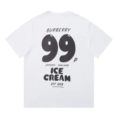 Футболка Burberry Ice Cream Est 1856 "White" фото № 2
