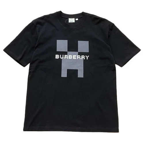 Футболка Burberry Squares "Black"
