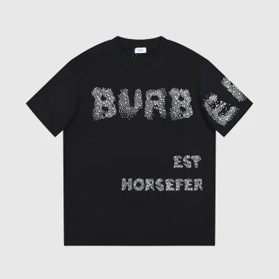 Футболка Burberry Ablished Ryroad - Text "Black" фото № 2