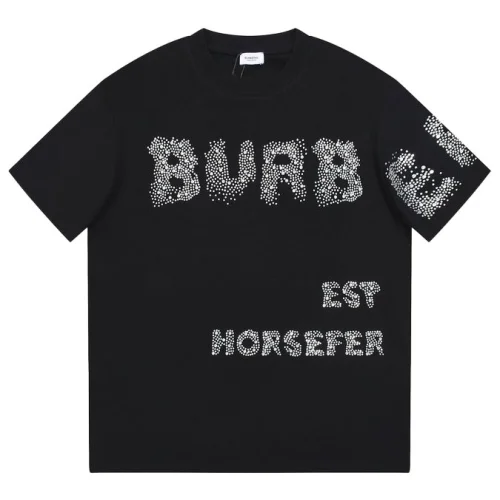 Футболка Burberry Ablished Ryroad - Text "Black"