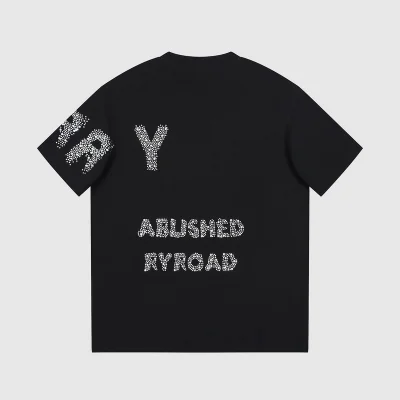 Футболка Burberry Ablished Ryroad - Text "Black" фото № 6