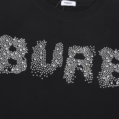 Футболка Burberry Ablished Ryroad - Text "Black" фото № 9