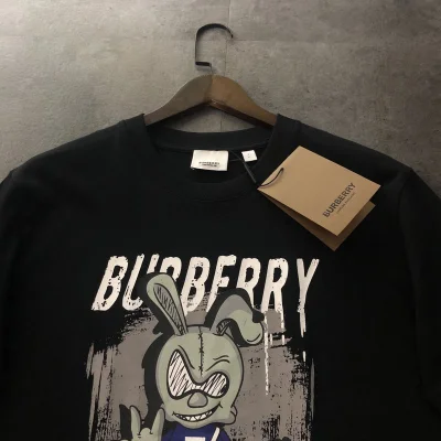 Футболка Burberry Rock And Roll "Black" фото № 5