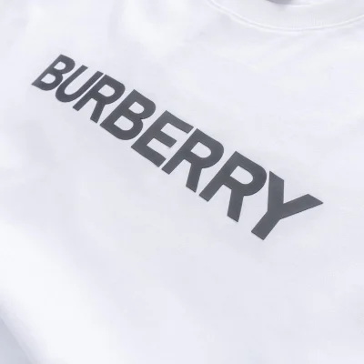 Футболка Burberry Front Logo Inscription "White" фото № 3