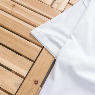 Футболка Burberry Front Logo Inscription "White" фото № 6