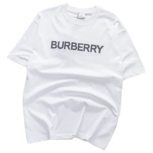 Футболка Burberry Front Logo Inscription "White"