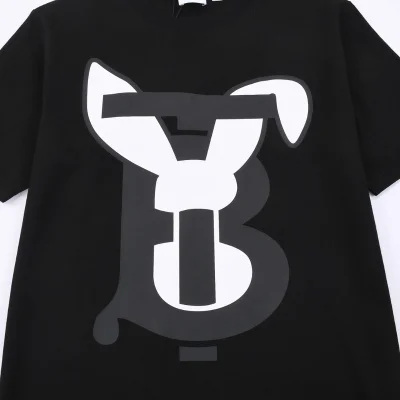 Футболка Burberry Original Logo "Black" фото № 6