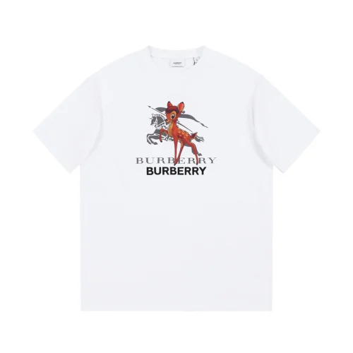 Футболка Burberry Bambi Depicts The Brand Logo "White"