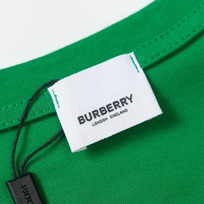 Футболка Burberry Toy Without Eyes Print "Green" фото № 4