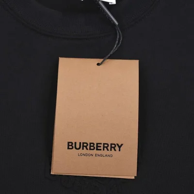 Футболка Burberry Logo With Top View "Black" фото № 8