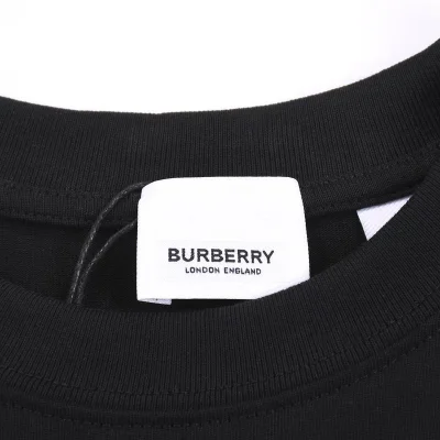 Футболка Burberry Logo With Top View "Black" фото № 5