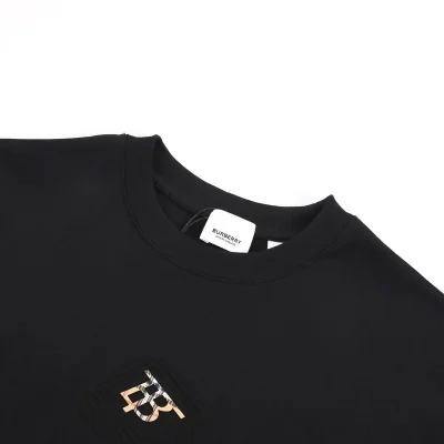 Футболка Burberry Logo With Top View "Black" фото № 4
