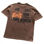 Футболка Cactus Jack Merch Flower With Lettering See You On The Other Side "Brown"