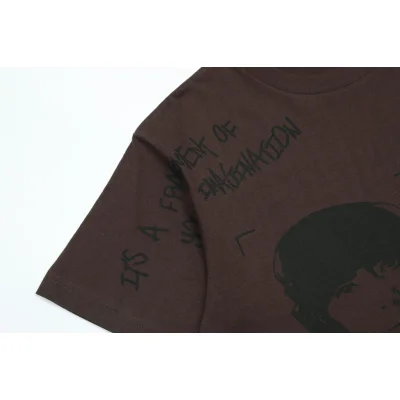 Футболка Cactus Jack A Place Birthed "Brown" фото № 7