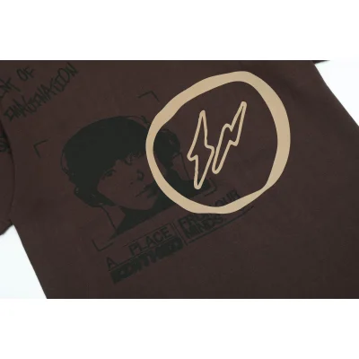 Футболка Cactus Jack A Place Birthed "Brown" фото № 4