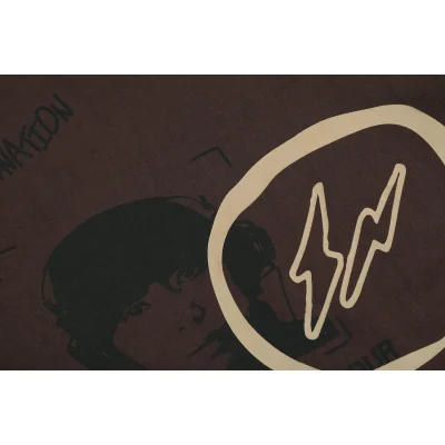 Футболка Cactus Jack A Place Birthed "Brown" фото № 5