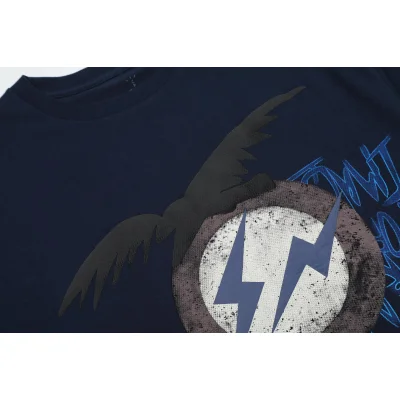 Футболка Cactus Jack Merch Fragment Manifest Your Dreams “Dark Blue” фото № 3