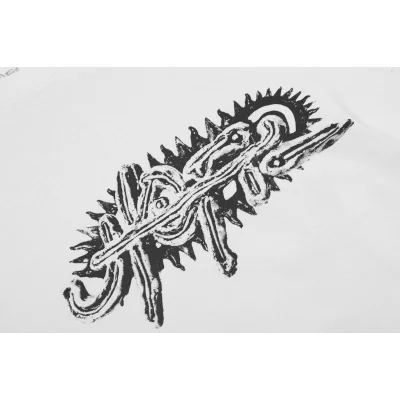 Футболка Cactus Jack Merch Utopia Massive Tire "White" фото № 5
