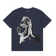 Футболка Cactus Jack Merch Prays and Clocks "Blue"