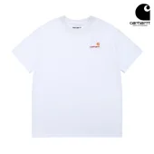 Футболка Carhartt Logo Curl "White"
