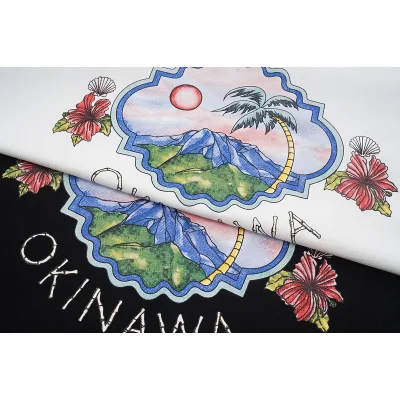 Футболка Casablanca Island Painting "White" фото № 3