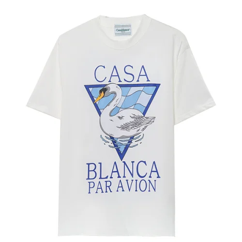 Футболка Casablanca Beautiful Swan "White"