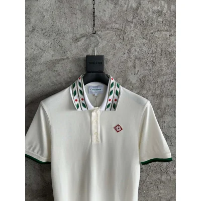 Поло Casablanca A Twig On The Collar "White" фото № 3