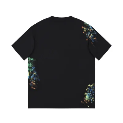 Футболка Christian Dior Splattered With Paint "Black" фото № 2