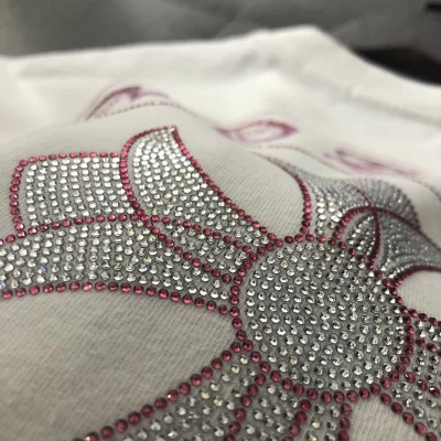 Футболка Chrome Hearts With A Diamond Logo "White" фото № 2