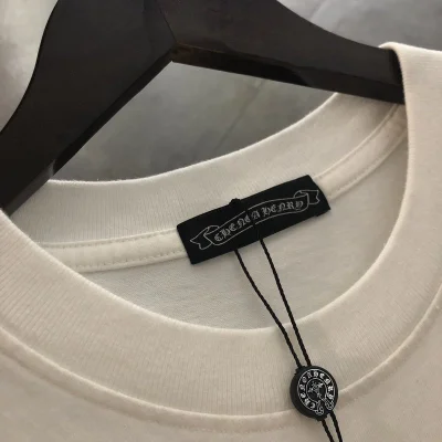 Футболка Chrome Hearts With A Diamond Logo "White" фото № 7