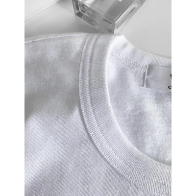 Футболка Comme des Garçons Play Small Black Heart Blue Eyes "White" фото № 6