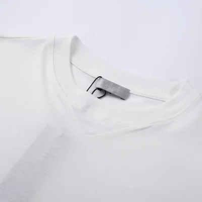 Футболка Dior Embroidered logo "White" фото № 5