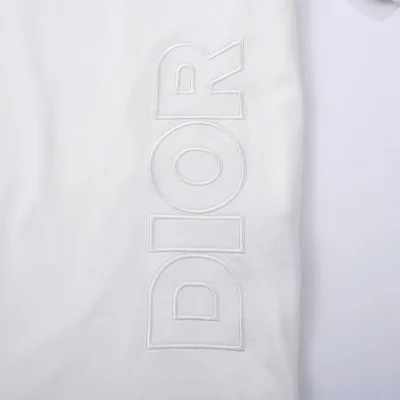 Футболка Dior Embroidered logo "White" фото № 2