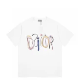 Футболка Dior Imitation Double Logo "White"
