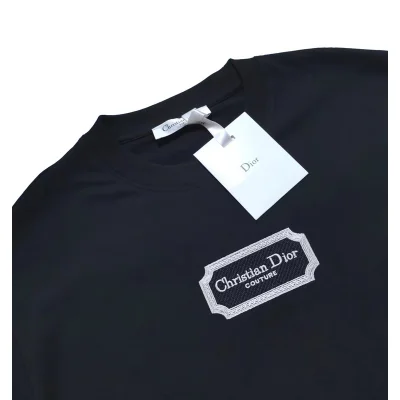 Футболка Dior A Token With A Brand "Black" фото № 7