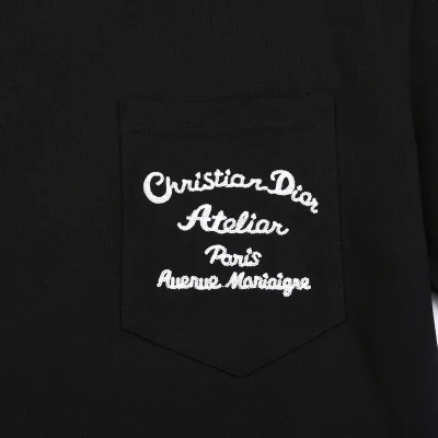 Футболка Dior The Usual Style "Black" фото № 3