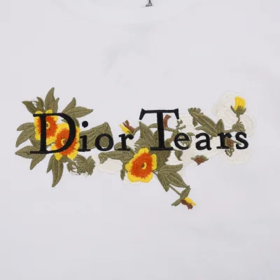 Футболка Dior Tears "White" фото № 5