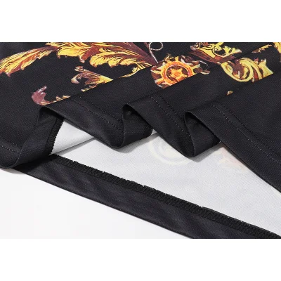 Футболка Dolce Gabbana Royal Patterns "Black" фото № 5