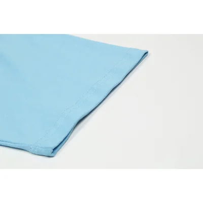 Футболка Drew House With Yellow Lettering "Blue/White" фото № 5