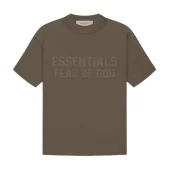 Футболка Fear Of God In Text Style "Brown"