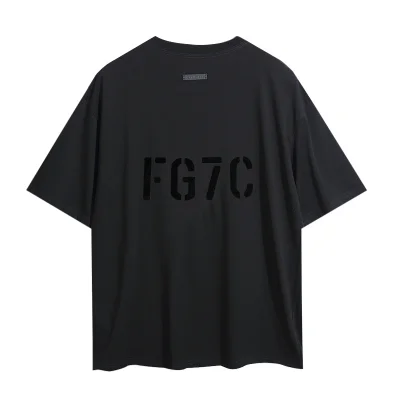 Футболка Fear Of God Collaboration Letters And Numbers "Black" фото № 4