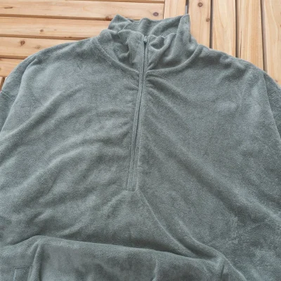 Футболка Fear of God Plain With Zipper "Blue" фото № 2